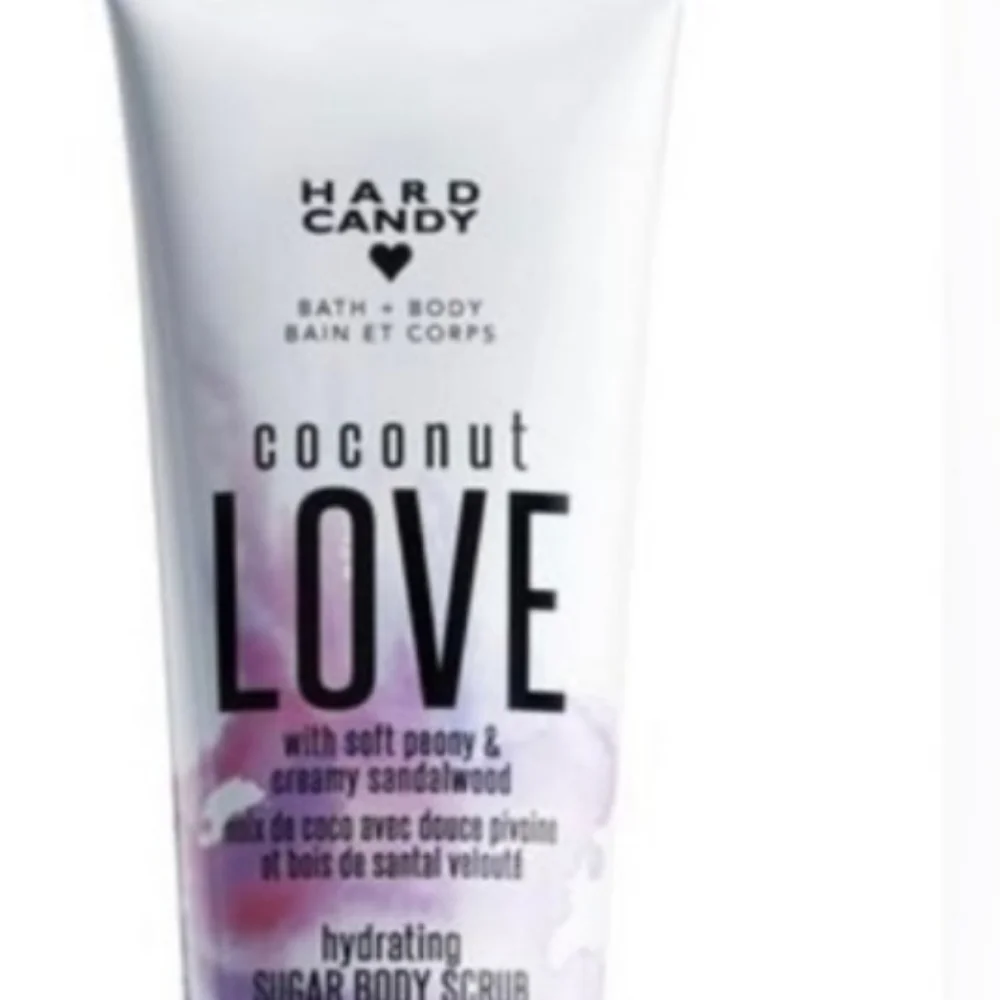 Hard Candy Coconut Love Hydrating‎ Sugar Body Scrub new